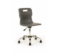 Titan Swivel Senior Chair - 435-525mm Seat Height - Charcoal - T35-C