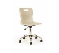 Titan Swivel Senior Chair - 435-525mm Seat Height - Grey - T35-GR