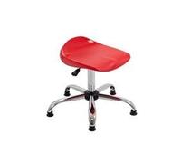 Titan Swivel Senior Stool - 465-555mm Seat Height - Red - T33-RG