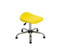 Titan Swivel Senior Stool - 465-555mm Seat Height - Yellow - T33-YG