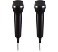 Titan Tech Pair Of Universal USB Microphones for Computer and Karaoke Gaming; 2 Mic Set - Compatible with Wii, PS3, PS4, Xbox One, Switch + PC 2.95m Cable (Black) We Sing, Rock Band, Guitar Hero