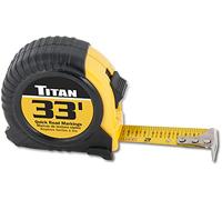Titan Tools 10908 33 ft Tape Measure - Multi-Colour