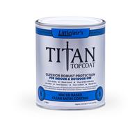 Titan Topcoat Ultra Strong Multi-Surface Protection - Satin - 1 Ltr - Littlefair's