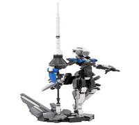 Titan Tribe Warrior Robot Transformation Block Set Adult City Warrior Justice Hero Soldier Mech Model Set Cool Creative Robot Toy Gift for Youth and Children Boys Toys A