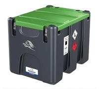 Titan TruckMaster 200 Litre Portable Diesel Tank - 12V Diesel Transfer Pump, Delivery Hose & Lockable Lid - Kingspan Mobile Fuel Storage & Dispensing Tank for On-Site Refuelling - HVO Compatible