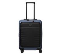 Titan Upgrade 4 wheels Cabin suitcase 55 cm Laptop compartment blue