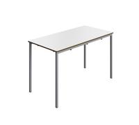 Titan Welded Frame Table 1200x600x710 White/Grey