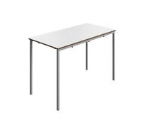 Titan Welded Frame Table 1200x600x760 White/Grey