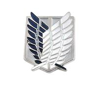 Titan Wings Anime of Liberty Metal Pin Badge