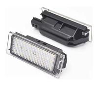 TitanAuto 2pcs LED Number Plate Light Compatible for Renault Clio Laguna 2 Megane 3 Twingo Master Vel Satis Wind Trafic Twizy Error Free 6000K WaterProof Rear License Plate Light Pack 2
