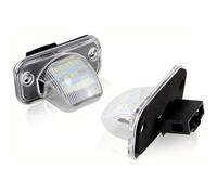 TitanAuto Car Licence Plate Light Lamp Compatible For VW T4 90~03, Transporter Syncro 1993~2004, Candy 04~, Compatible For Jetta/Syncro 05~6000K Error Free LED License Number Plate Light Pack 2