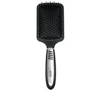 TITANIA Paddle Hair Brush, Black/Silver, 1 Pack (1 x 108 g)