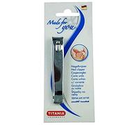 Titania Toe Nail Clippers with File Chrome Toilet Roll Holderw/Pack (48 g)
