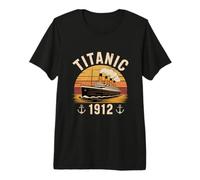 Titanic 1912 Vintage Ship Premium T-Shirt