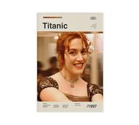 Titanic 1997 Movie Poster Canvas Poster Bedroom Decor Landscape Office Room Decor Gift 20x30inch(50x75cm)
