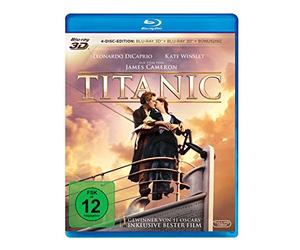 Titanic (2 Blu-ray 3D) (+ Blu-ray 2D) (+ Bonus-Blu-ray) [1997]