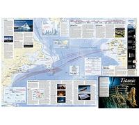 Titanic: 2 sided Map [Tubed] - Reference Map (National Geographic Reference Map)