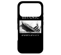 Titanic 2012 GPS coordinates of Sinking Case for iPhone 17 Pro