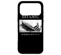 Titanic 2012 GPS coordinates of Sinking Case for iPhone 17 Pro Max