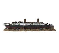 Titanic Bath Toy Boat Fish Ornament Titanic 24×10×9 Titanic Lost Wreck Boat Ship Aquarium Decoration Ornament Wreck Ornament