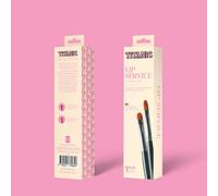 Titanic Brush Co. Lip Service - Lip Brush Set In Black Black 1