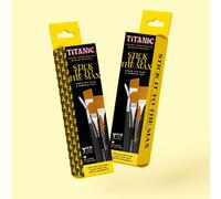 Titanic Brush Co. Stick it to the Max - Large SFX Glue & Removal Set (Special Effects Collection) in Black | Size: 1 Titanic Brush Co. Black 1