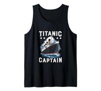 Titanic Captain - Titanic Expert - Titanic Museum Girls Boys Tank Top