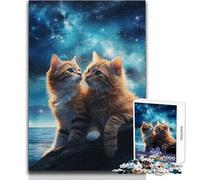 Titanic Cat Puzzles for Adults 1000 Piece Brain Challenge Learning Game Thoughtful Surprise for Celebrations Size 50x75cm