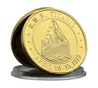 Titanic Challenge Coin Metal RMS Crafts Commemorative Medallion Collectible