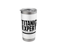 Titanic Expert Ship History Lover Stainless Steel Insulated Tumbler