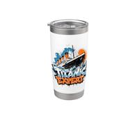 Titanic Expert Vintage Titanic Expert Titanic RMS 1912 Stainless Steel Insulated Tumbler