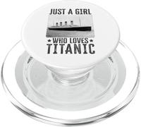 Titanic Girl Loves Titanic - Titanic Girl Design for Women PopSockets PopGrip for MagSafe