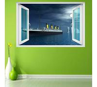 Titanic Iceberg Wall Sticker Mural Decal Kids Bedroom Home Office Decor