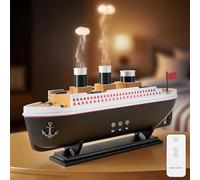 Titanic Jellyfish Diffuser, 250Ml Essential Oil Diffuser, 7 Colors Led Light Jellyfish Aromatherapy Air Humidifier with Remote Control, Timer 4/8, Bedroom Office