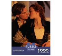 Titanic Jigsaw Puzzles Puzzles for Adults Kids. 1000 Piece Jack Dawson Whimsical Challenge Toy Educational Games Home Decoration for Adults& Kids Age 14 Years Up 38x26cm/1000pcs