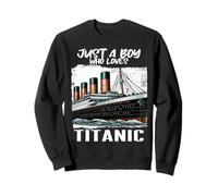 Titanic Loved by Boys RMS Cruise Ship Sweatshirt