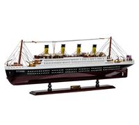 Titanic model decorative model ship wood and fabric sails 80cm no kit