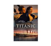 Titanic Movie Poster (4) Canvas Poster Bedroom Decor Sports Landscape Office Room Decor Gift Unframe-style 12x18inch(30x45cm)