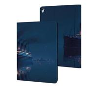 Titanic Sailing on A Calm Night Case Compatible with iPad 10th (10.9in) 9th / 8th / 7th Generation (2021/2020/2019)