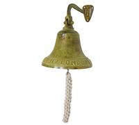 Titanic Ship Bell with Antique Green Finish
