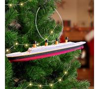 Titanic Ship Christmas Ornament, Historically Accurate Titanic Ornament, Titanic Toys For Kids, Titanic Ship, Titanic Cake Topper, Titanic Figurine, Titanic Boat, Titanic Replicas
