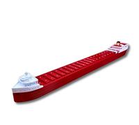 TitanicToyCo Edmund Fitzgerald Model Ship 1 Foot in Length, Fully Assembled, Titanic Toys for Kids, Titanic Ship, Titanic Cake Topper, Titanic Figurine, Titanic Boat, Britannic, Titanic Memorabilia