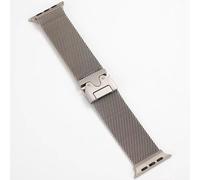 (Titanium, 38 40 41 S10 42mm) Milanese Loop Strap For Apple Watch Band Ultra 2 49mm 46mm 45mm 44mm 42mm Stainless Steel Metal for iWatch Series 10 9 8 7 6 5 4