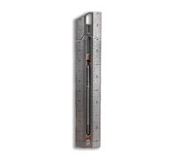 Titanium Alloy Caliper, Modular Slide Rule, Telescopic Design with Cm/In, Built-in Pen for Engineers and Architects, Creative Tool for Precision Measurement