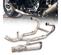 Titanium Alloy Exhaust System R Nine T Motorcycle Pipe Slip On 60 Mm Escape No DB Killer For BMW NineT 2014 2015 2016 2017 2018