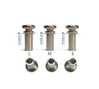 Titanium Alloy Hollow Titanium Bright Color Hollow Tail Button Solid Tail Button Violin Violin Accessories(Size:Small)