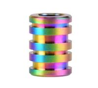 Titanium Alloy Parachute Cord Bead Knife Strap Bead Simple Charm Bead Knife Strap Keychain Pendant