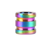 Titanium Alloy Parachute Cord Bead Knife Strap Bead Simple Charm Bead Knife Strap Keychain Pendant