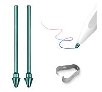 Titanium Alloy Replacement Tips Compatible with Galaxy Tab S11 / S11 Ultra 2025 S Pen - Exclusive Fit for Latest 2025 S Pen Only (Not Compatible with Other Models) - Durable Precision Nibs,Green