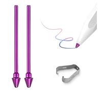 Titanium Alloy Replacement Tips Compatible with Galaxy Tab S11 / S11 Ultra 2025 S Pen - Exclusive Fit for Latest 2025 S Pen Only (Not Compatible with Other Models) - Durable Precision Nibs,Purple